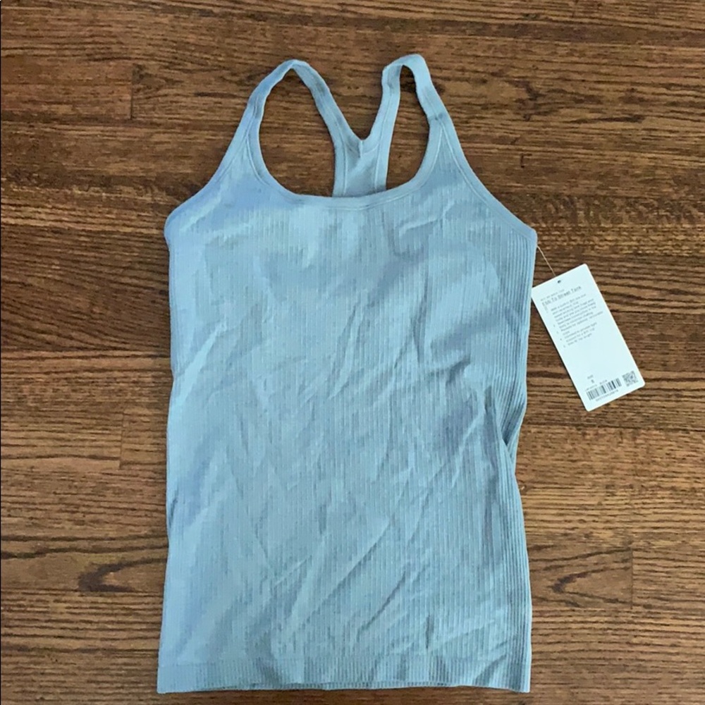 Lululemon Blue Ebb to Street Tank